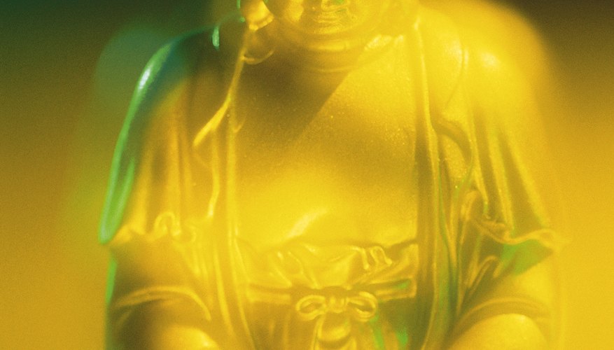 The Buddha overcame sorrow and suffering through meditation.