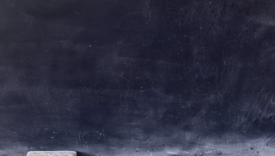 Chalkboards are a motivational tool for teachers.