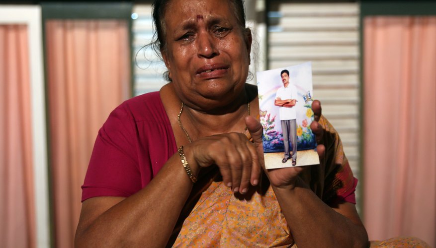 An estimated 100,000 people died in the Sri Lankan civil war.