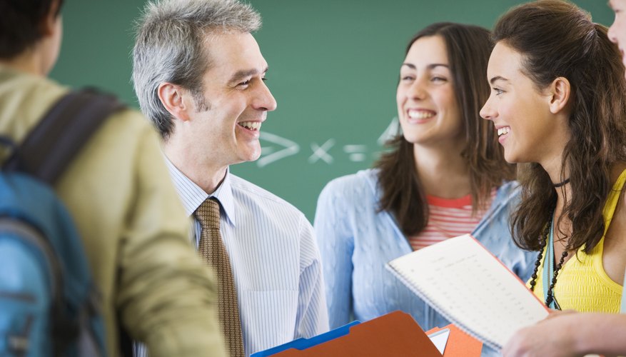If he's a teacher, go the sentimental route.