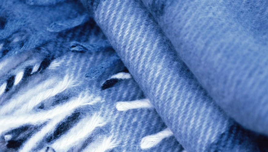 Blankets make a tent cozy.