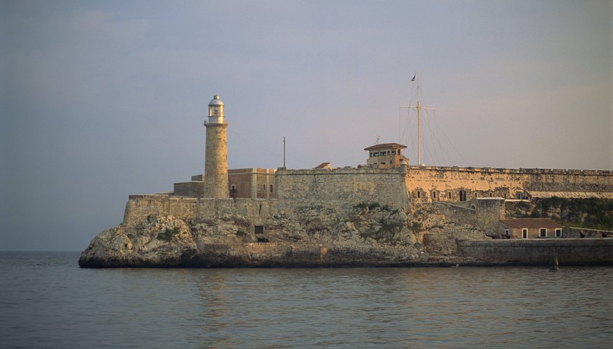 Fortified castles built by Spanish colonials still stand today.