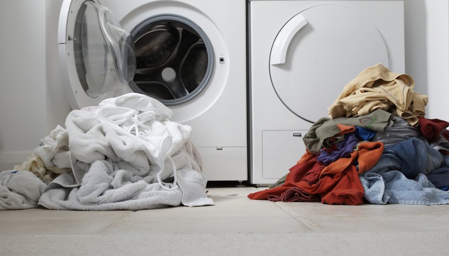 Organize your laundry to avoid accidental color transfers.
