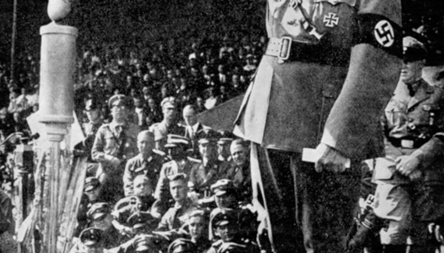 Adolf Hitler was one of the world's most infamous proponents of fascism.