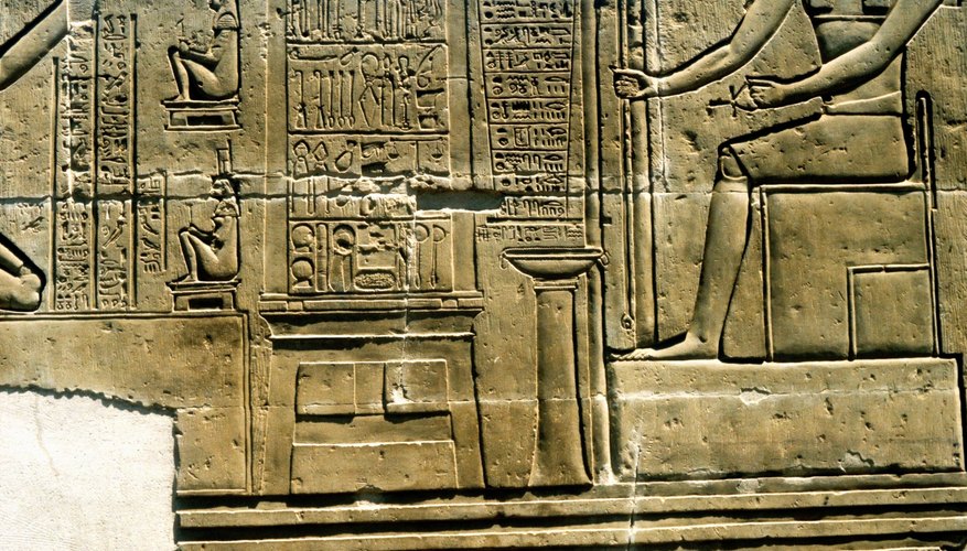 Imhotep designed the first step pyramid.