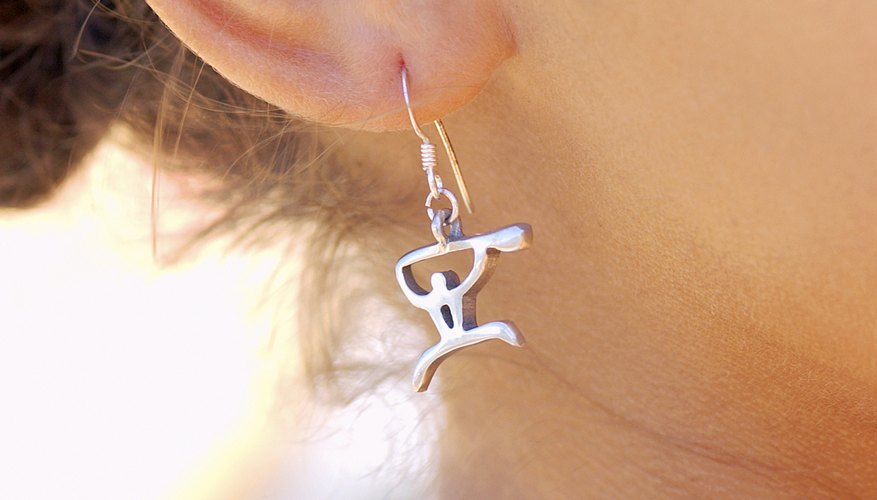 Sterling silver jewelry tarnishes when it is not stored properly.