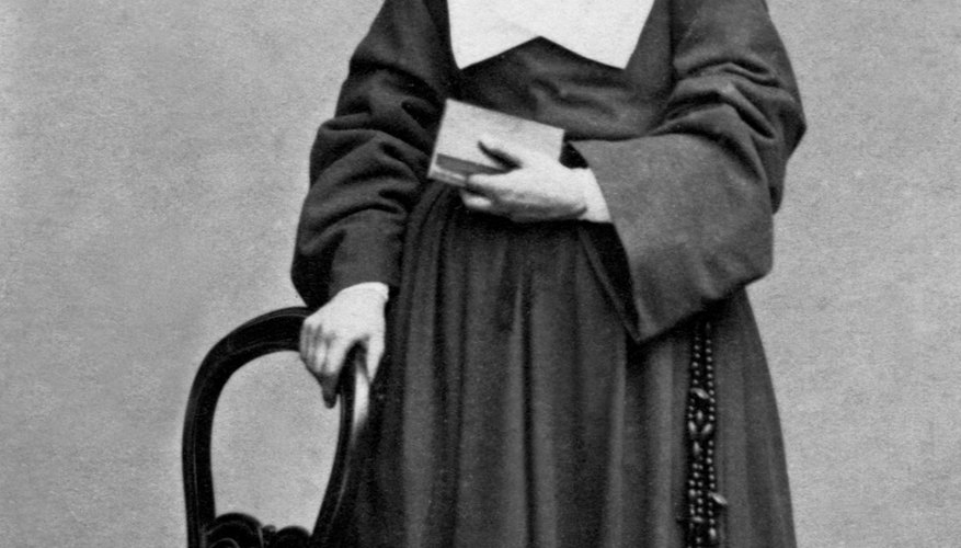 Modern nuns lead lives that are very similar to those who lived centuries ago.