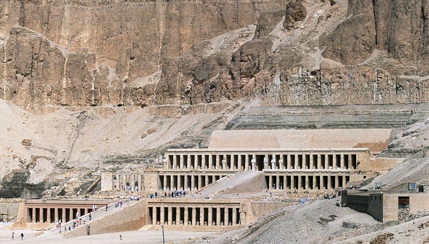 Queen Hatshepsut's tomb is one of the largest in the Valley of the Kings.