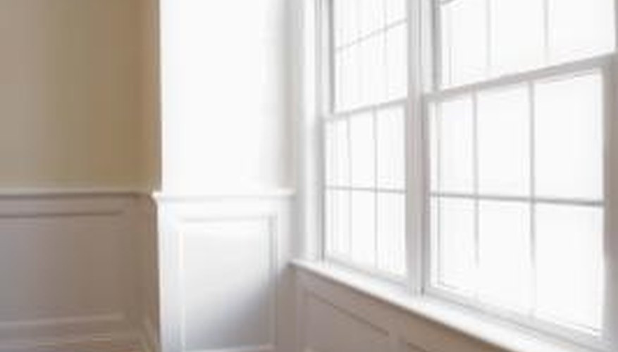 Remove varnish from windows with rubbing alcohol.