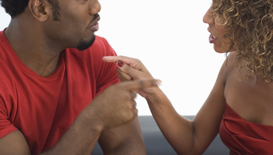 Staying calm can help keep a disagreement from escalating.