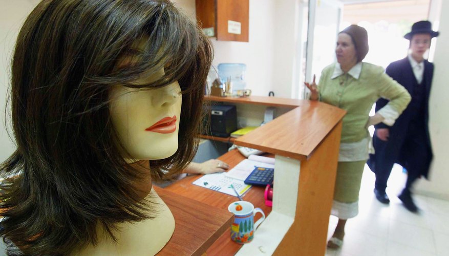 Many Orthodox women use synthetic wigs.