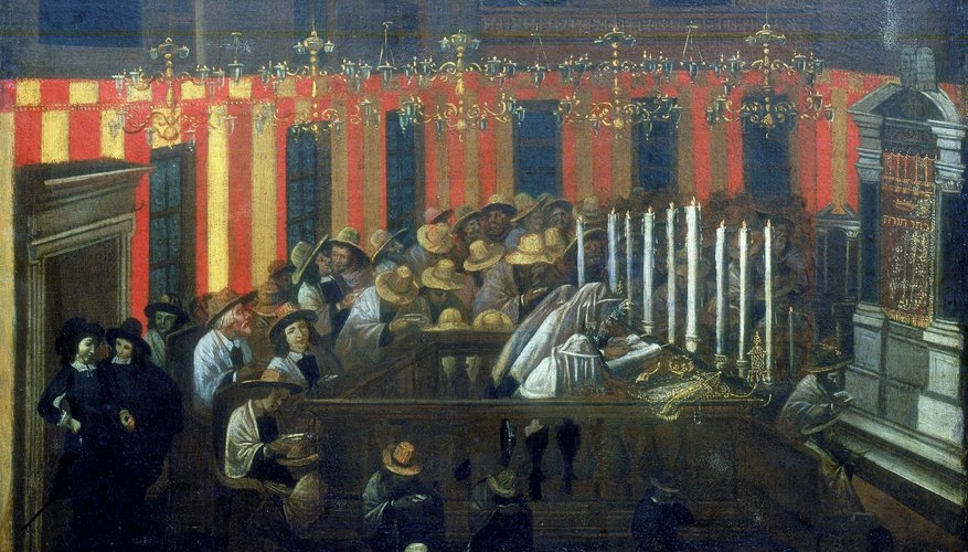 The ark is the focus of synagogue worship.