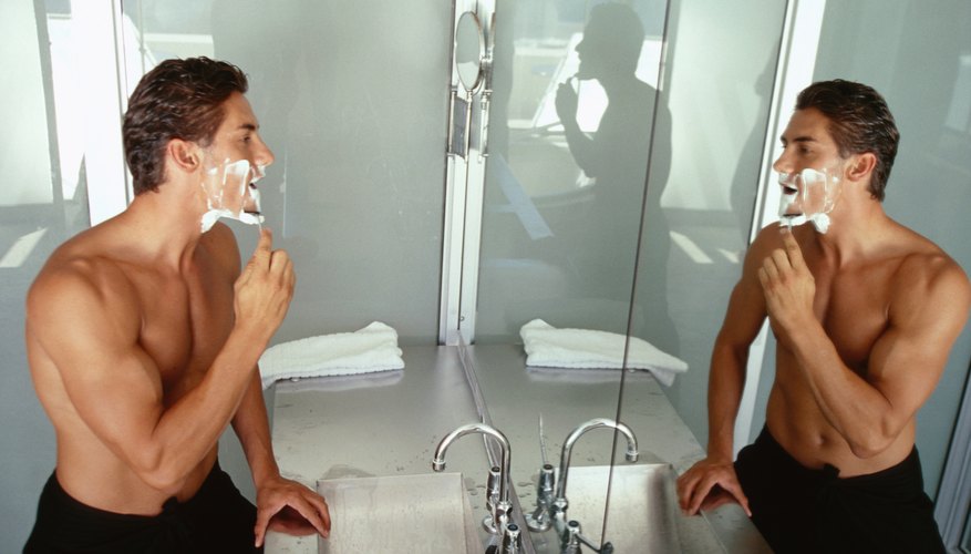 Use proper shaving techniques to eliminate shadows.