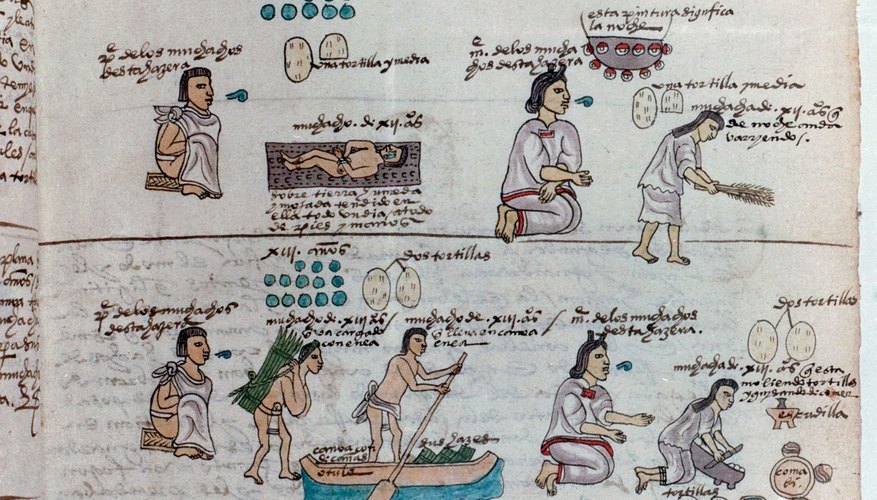 Aztec boys attended public schools, where they learned about religion and combat.