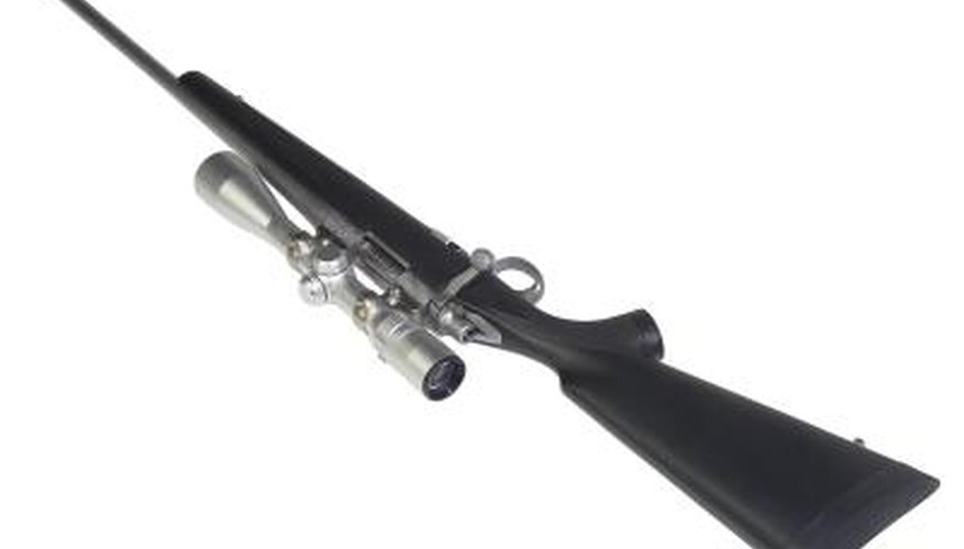 The telescopic scope has become a staple of many hunters' rifles.