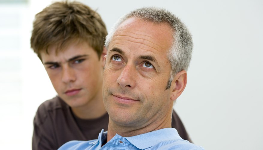 Help your friend build communication bridges with his father.