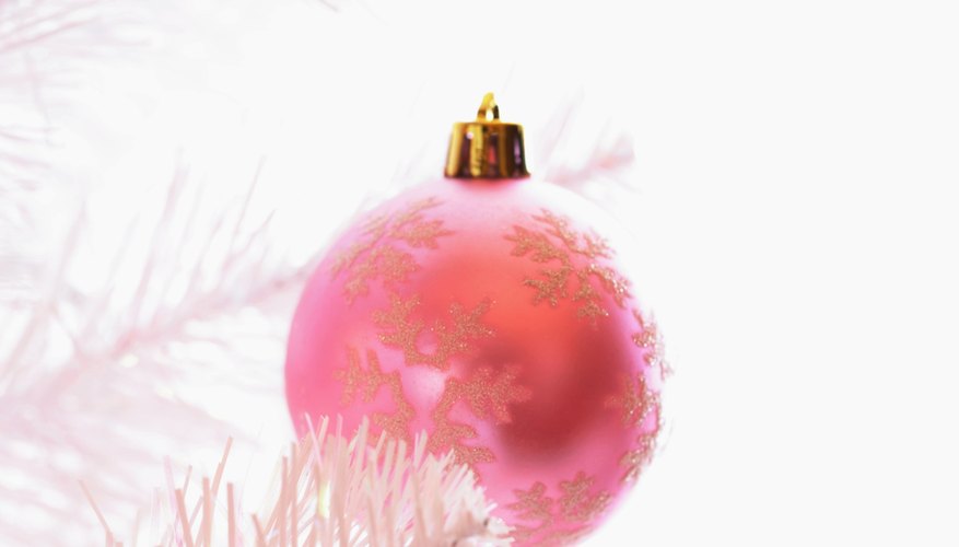 Personalized ornaments are great for baptisms that occur near holiday time