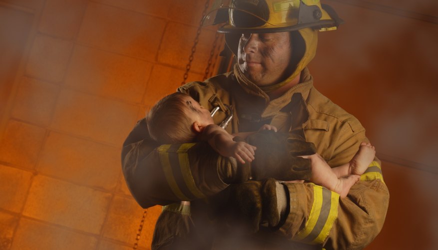 Firefighters often have to face their fears on a daily basis.