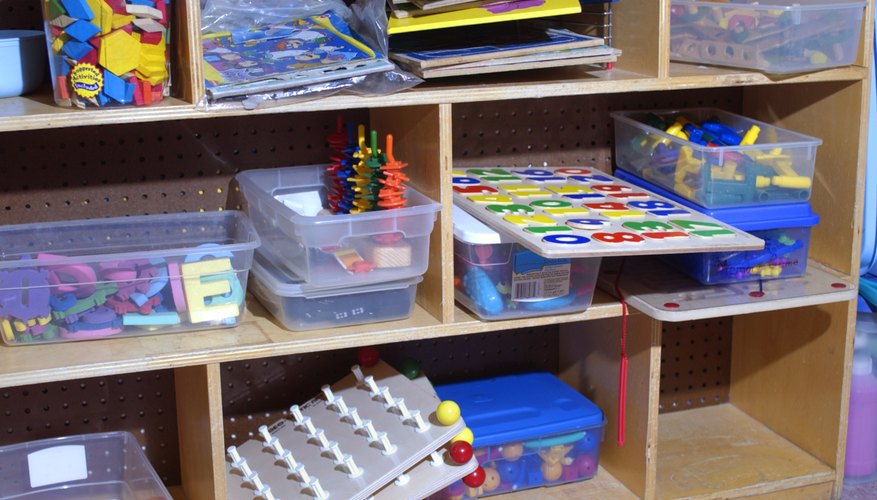 Without labels and sufficient shelf space, your classroom shelves will quickly become chaotic.