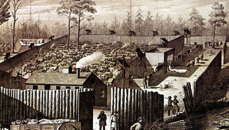 At one time, Andersonville held 33,000 Union prisoners.