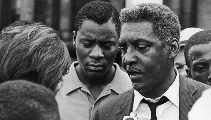 Civil rights leader Bayard Rustin is likely to have coined the phrase,