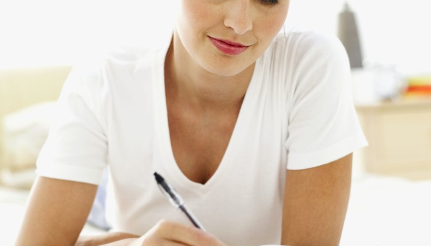 Journal writing is a great way to examine your thinking process.