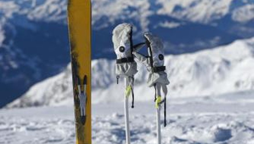 Go green and recycle skis for future use beyond the slopes.