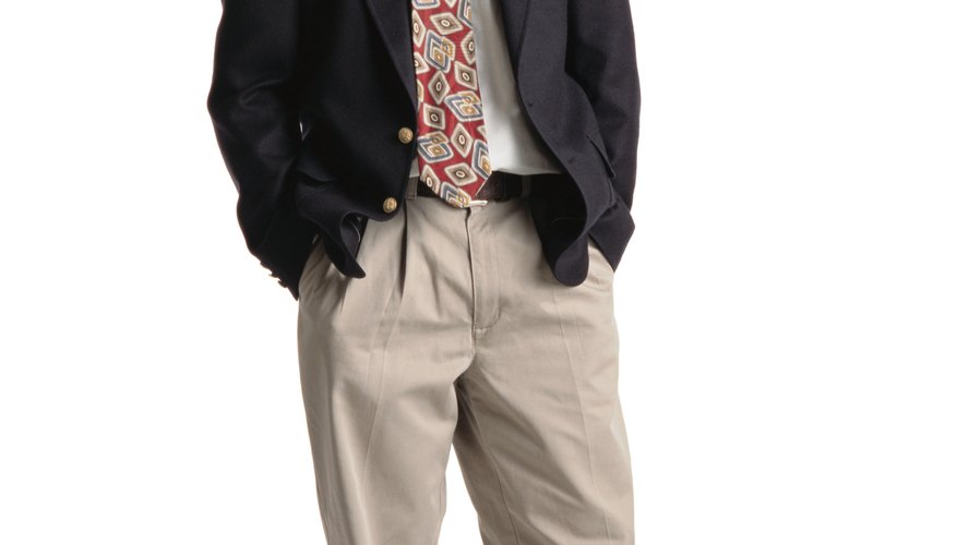 Pantalones de tela.