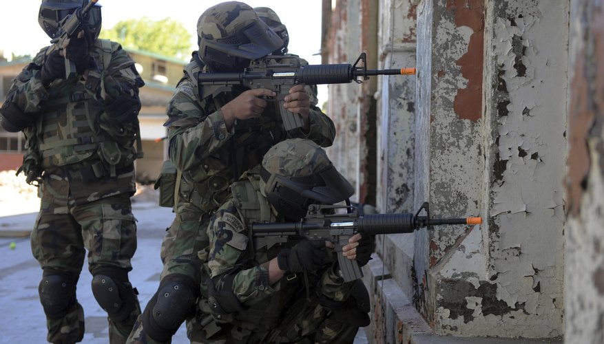 Marines are participating in training exercises.