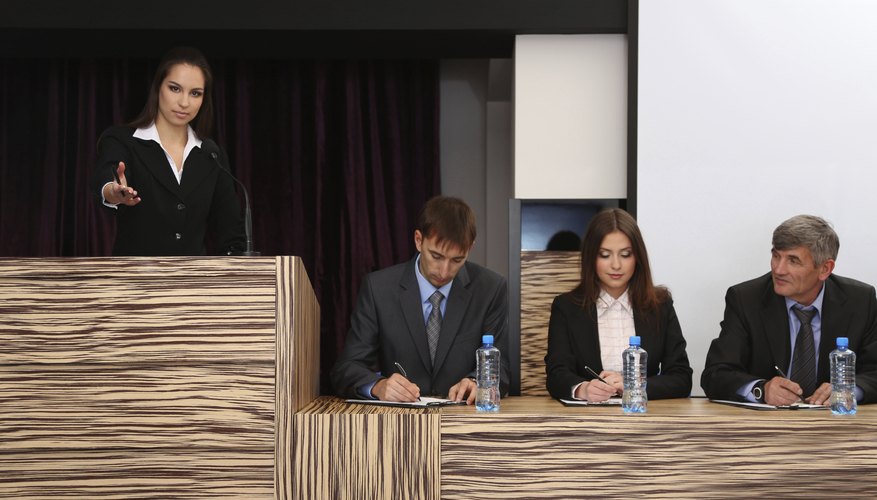 Debate teams provide a formal structure for argument.