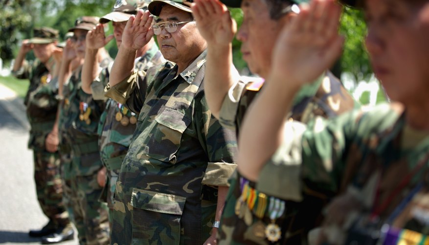 A number of Hmong war veterans now live in the United States.
