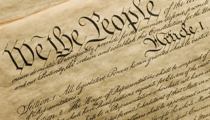Close-up the constitution.