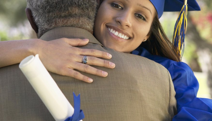 Rules of etiquette should be followed when addressing graduation announcements.