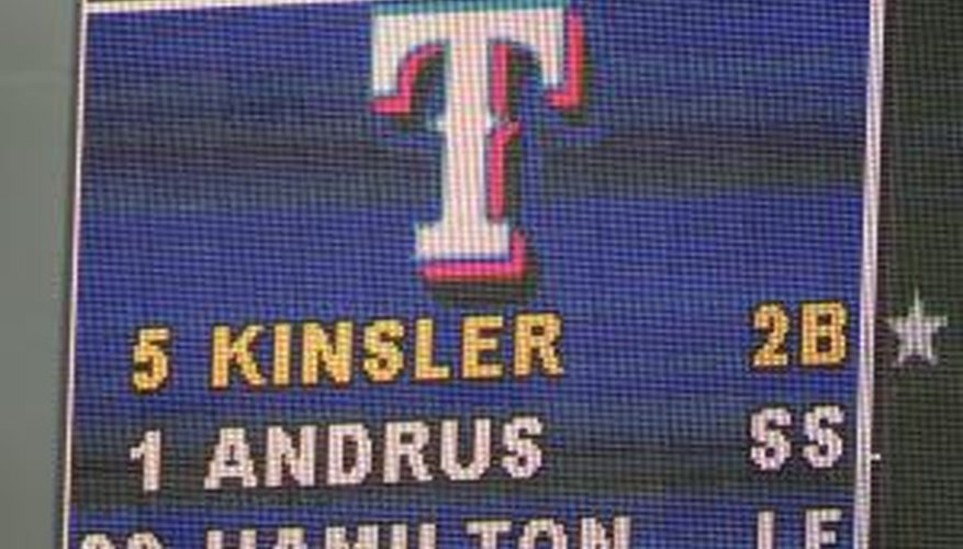 Baseball Scoreboard Abbreviations Healthy Living