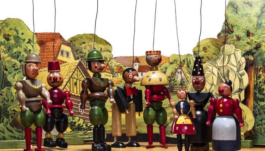Puppetry can help students explore oral vocabulary.