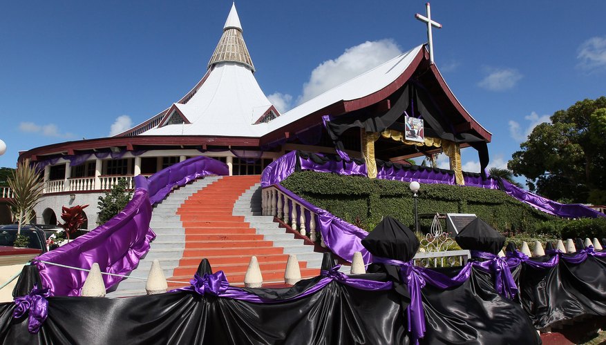 Catholic churches are common on the island of Tonga.