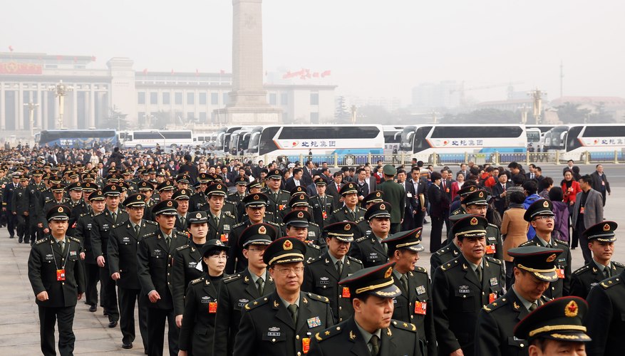 China's military played a crucial role in the Korean War.