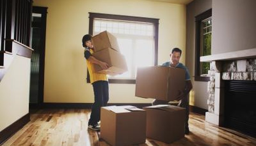 Give your back a break when moving heavy boxes.