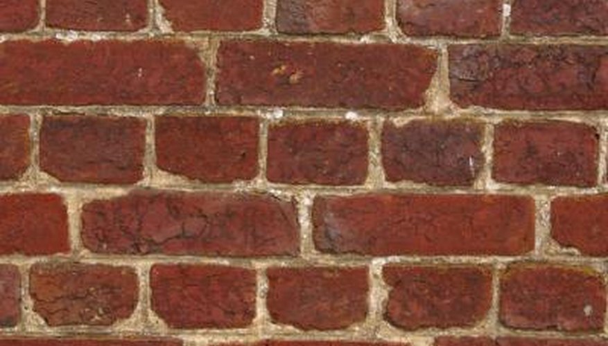 Despite their strength as a building material, bricks can eventually crumble into dust.