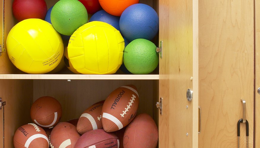 Before students can head for the field or the court, they must wear appropriate attire.