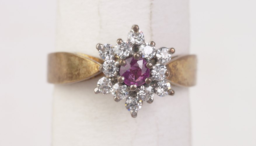 Amethysts and diamonds are extremely hard and durable stones.