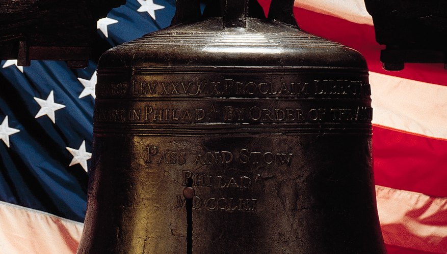 The Liberty Bell is a national symbol of American independence.