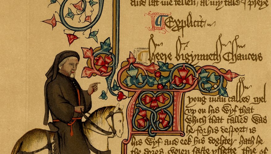 Chaucer is considered the first great English poet.