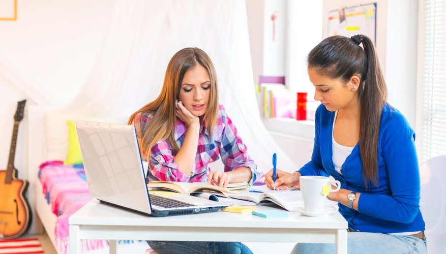 Shared activities help ease the tension of meeting new roommates.