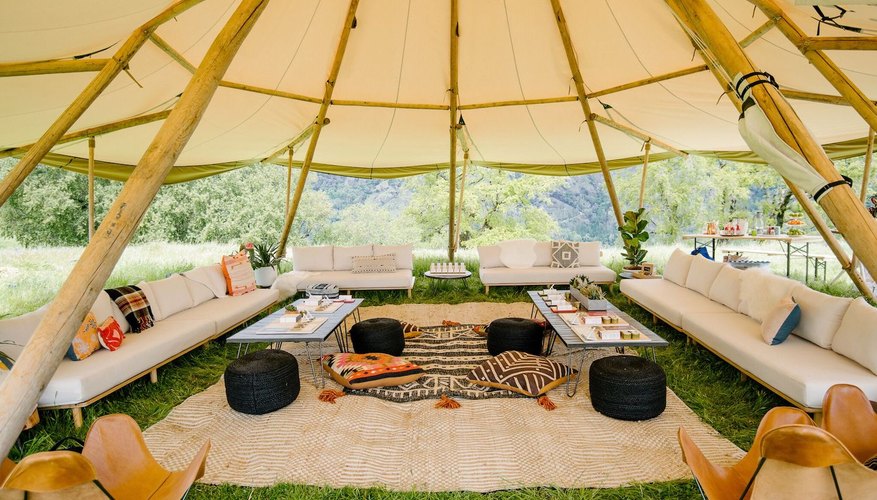 Photo Credit: Geyser Peak Ranch Geyser Peak Ranch is a great glamping spot that’s available for events.