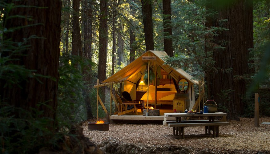 Photo Credit: Venta Big Sur Ventana in Big Sur offers some seriously luxe glamping accommodations in an ancient forest.
