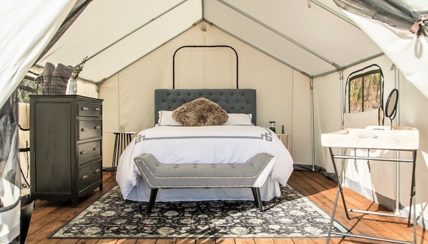 Photo Credit: Terra Glamping Terra Glamping brings a luxe camping experience to the Catskill Mountains in New York.