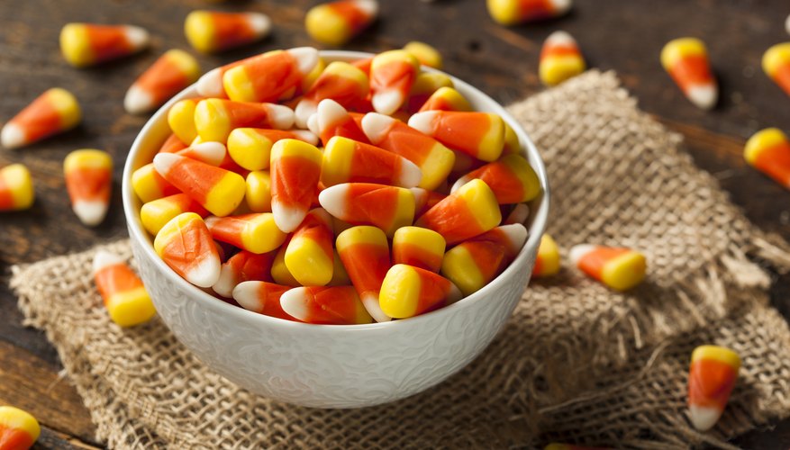 How do I Calculate the Number of Candy Corn Pieces in a Jar?