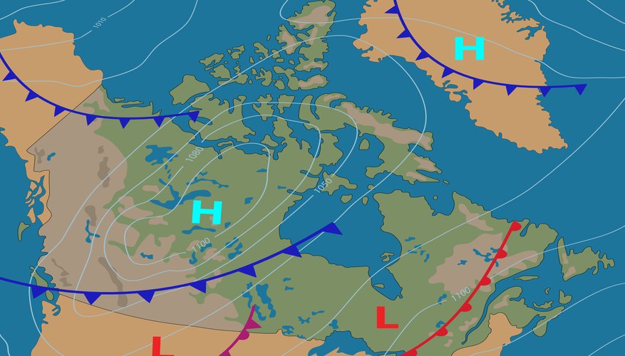 how-to-read-wind-direction-on-a-weather-map-sciencing