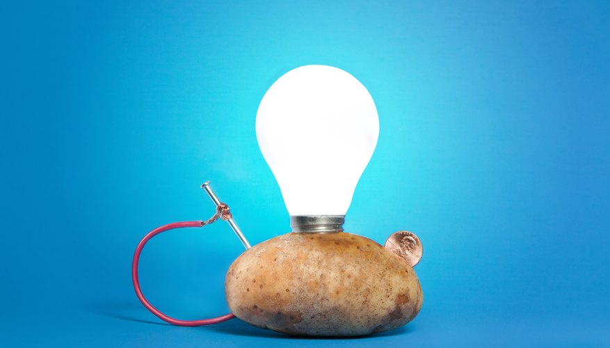 Potato Light Bulb Experiment for Kids | Sciencing
